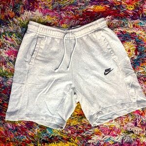 Nike Men's Gray/Light Blue Specked Shorts
